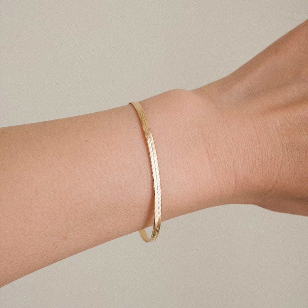 Theia | 14k Gold Luna Bracelet