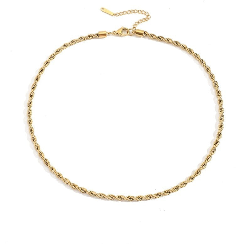 Chrysus | 14k Gold Isabella Chain Necklace