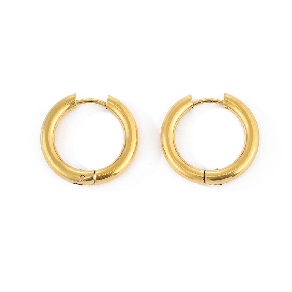 Aurora | 14k Gold Hoop Earrings