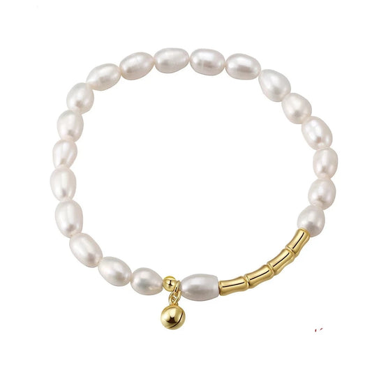 Akoya - Gai | 14k Gold Baroque Pearl Bracelet