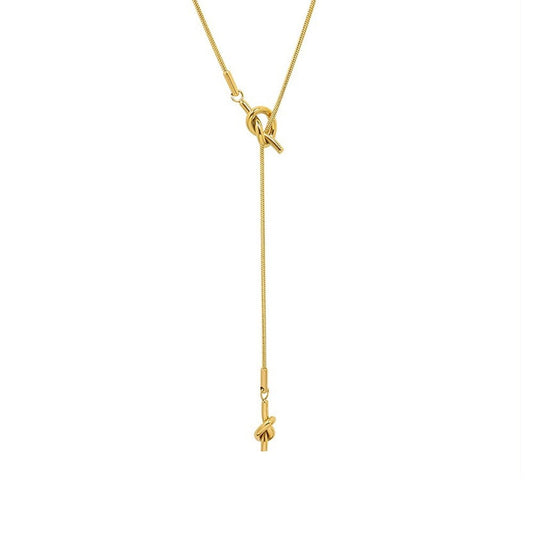 Aurora | 14k Gold Drop Necklace