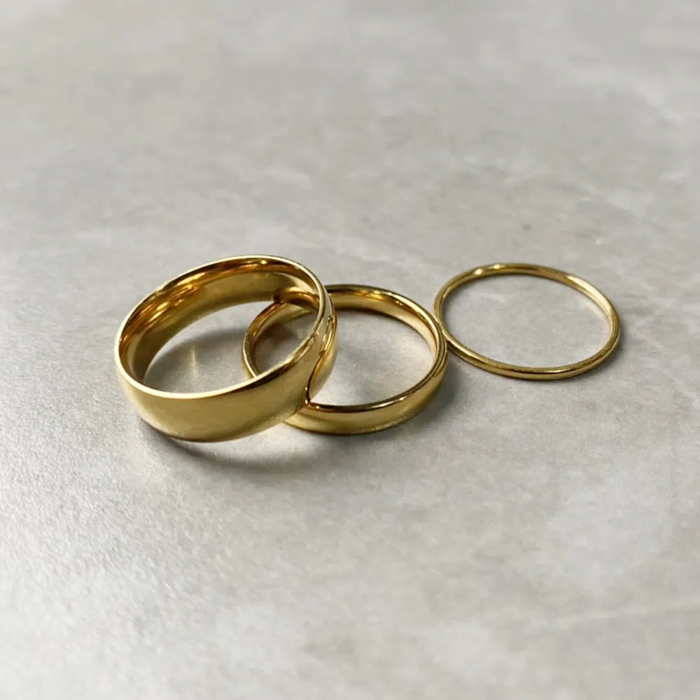 Aurora | 14k Gold Stackable Rings