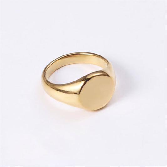 Aurora | 14k Gold Signet Ring
