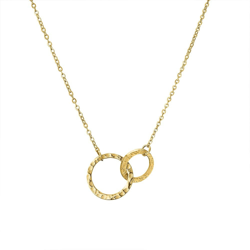Aurora | 14k Gold BFF Pendant Necklace