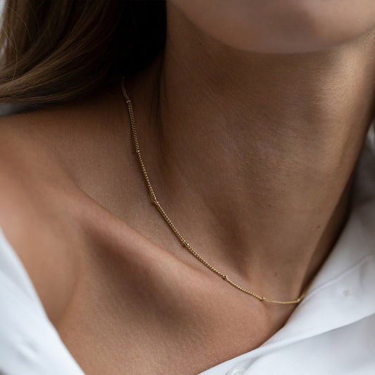 Theia | 14k Gold Choker Necklace